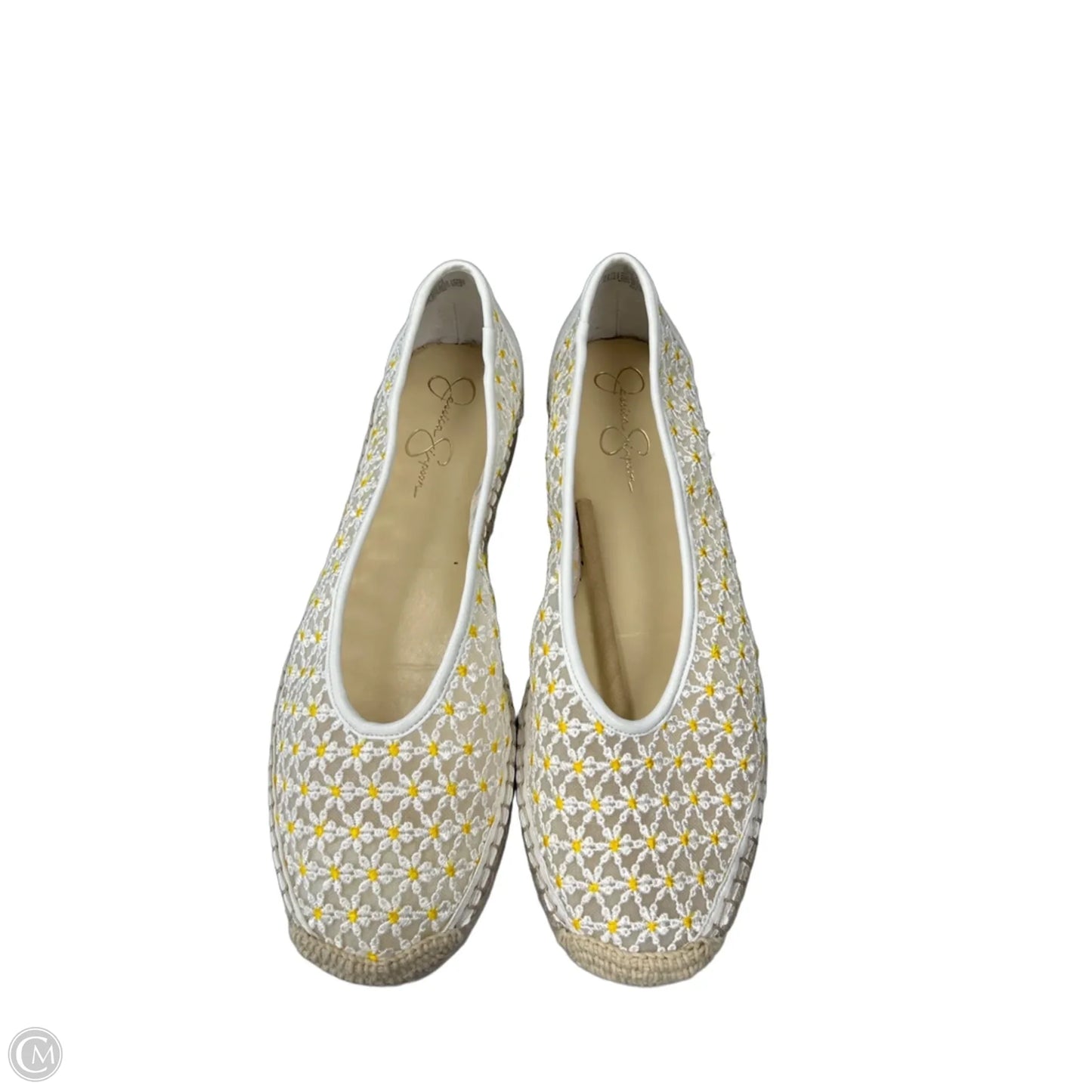 Shoes Flats By Jessica Simpson In White, Size: 10