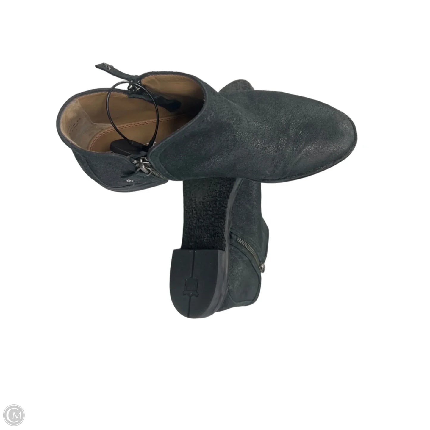 Boots Ankle Flats By Track In Black, Size: 9.5