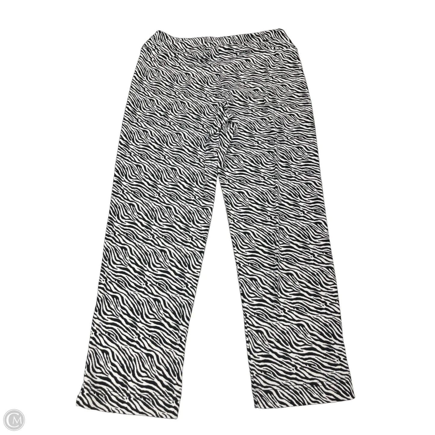 Pants Lounge By Lulu B In Black & White, Size: S