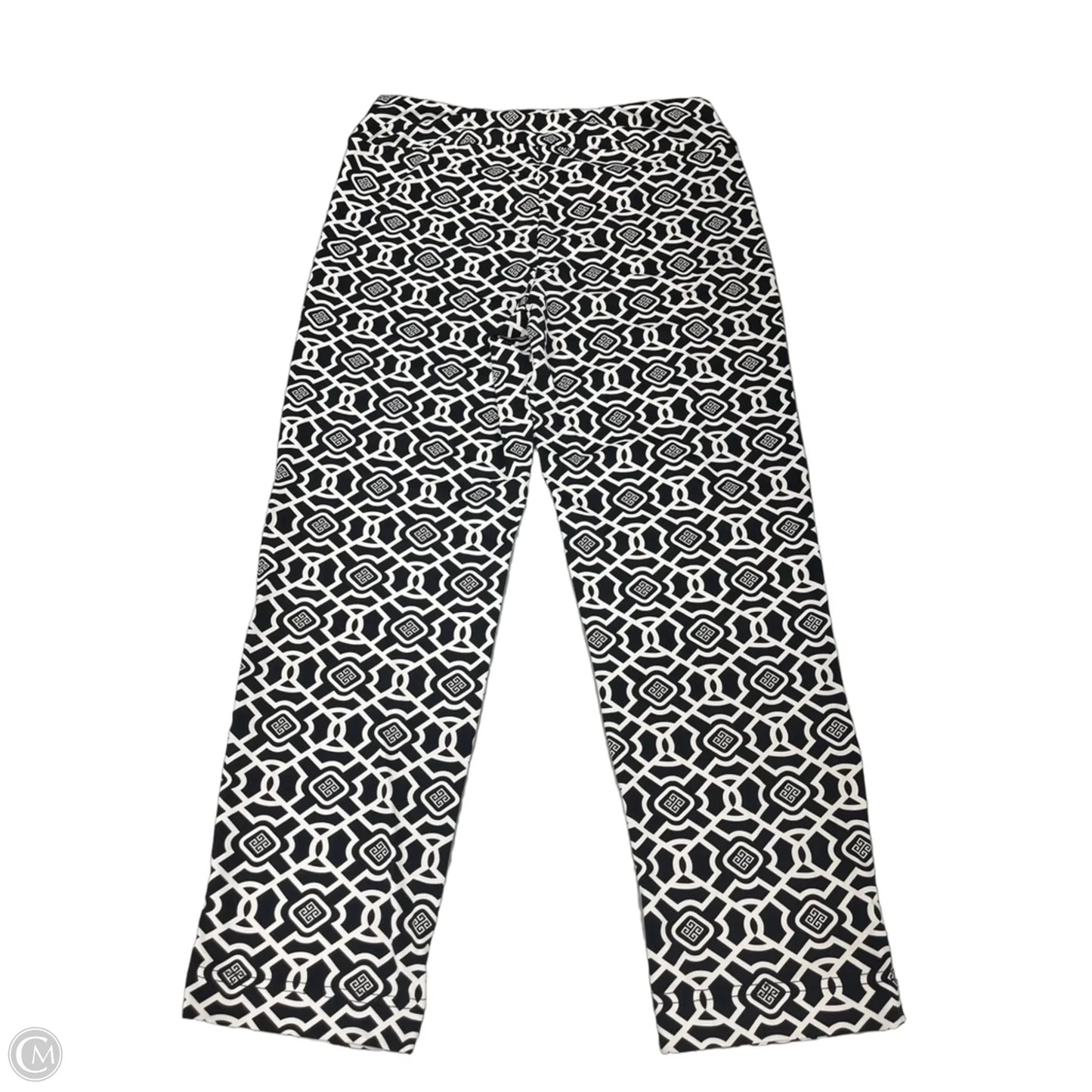 Pants Lounge By Lulu B In Black & White, Size: S