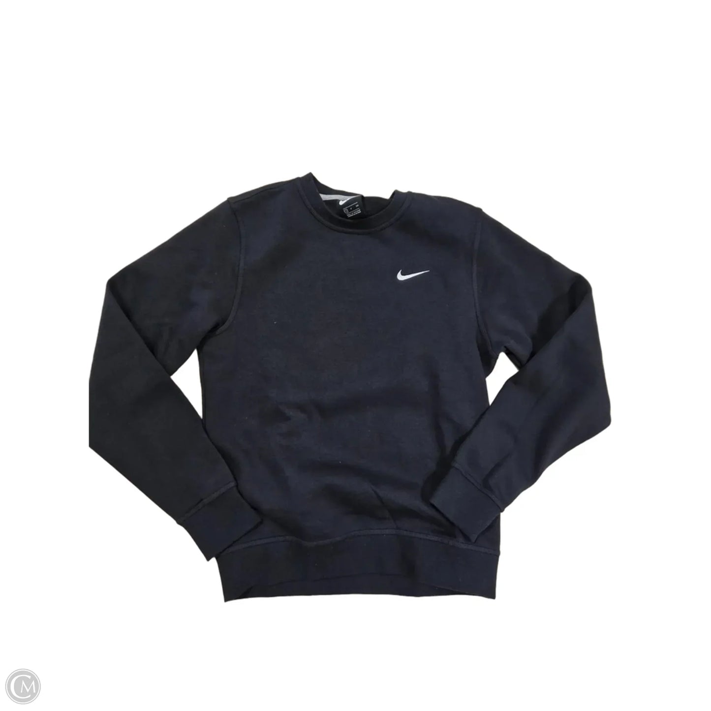 Sweatshirt Crewneck By Nike In Black, Size: S