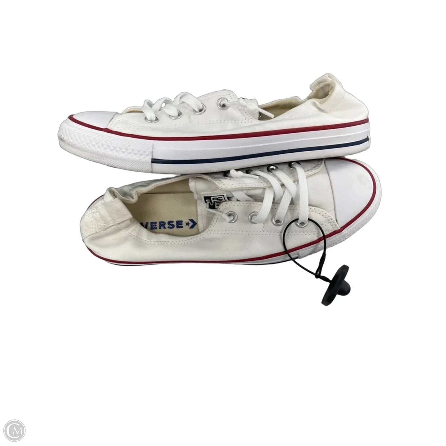 Shoes Flats By Converse In White, Size: 10.5