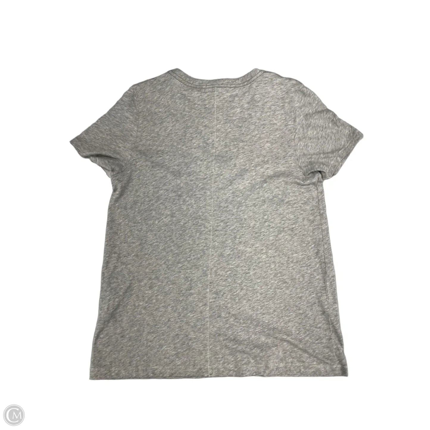 Top Short Sleeve By Rag And Bone In Grey, Size: L