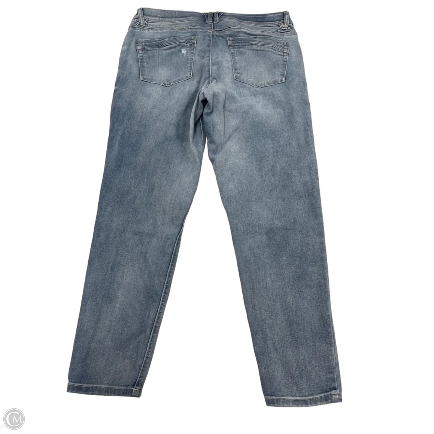 Jeans Straight By Democracy In Blue Denim, Size: 12