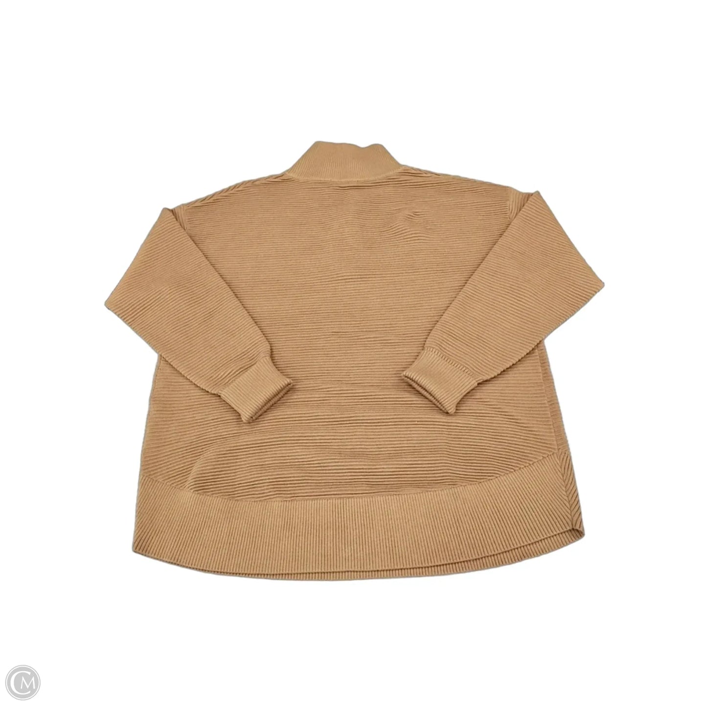 Top Long Sleeve By Cme In Brown, Size: Xl
