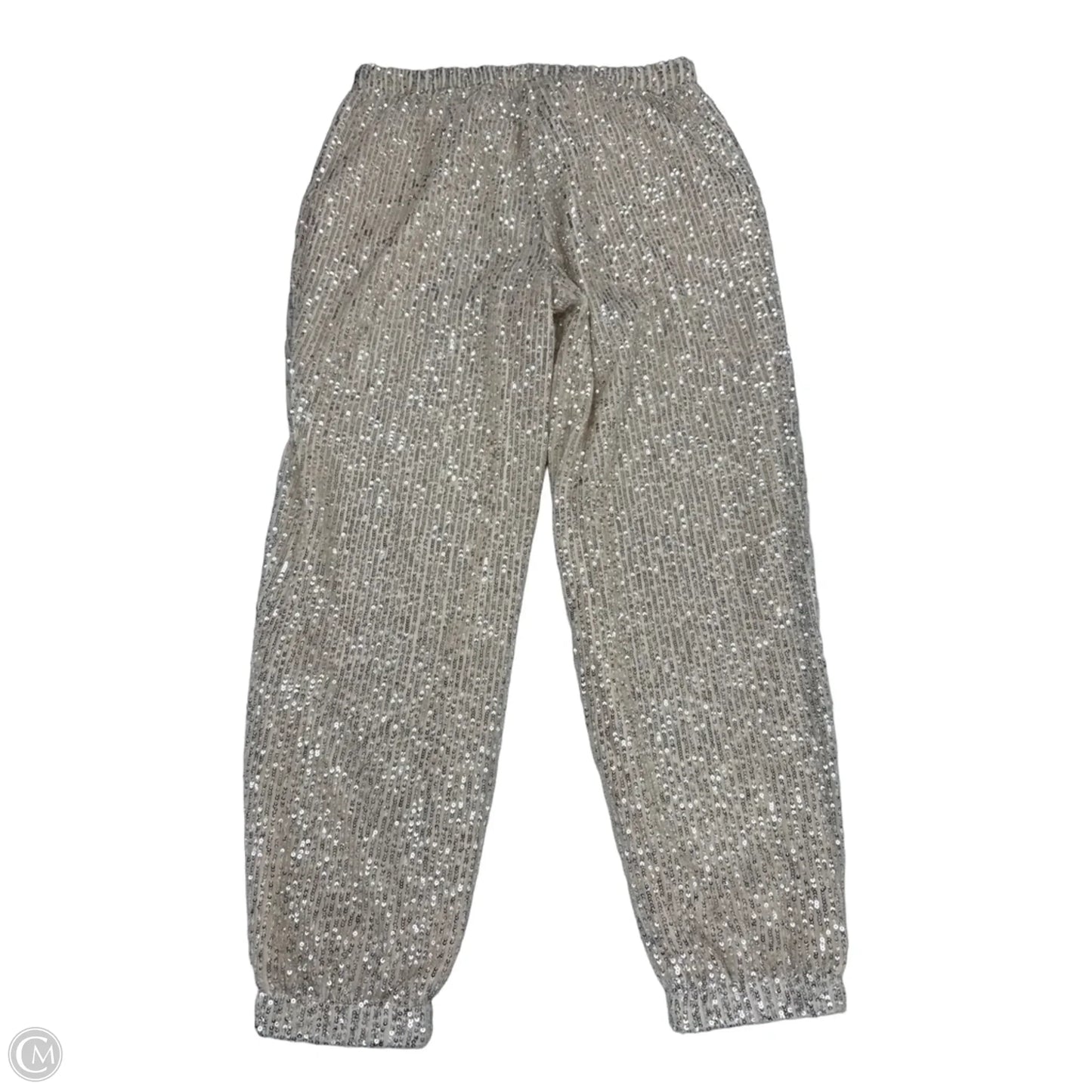 Pants Other By Loft In Silver & Tan, Size: S