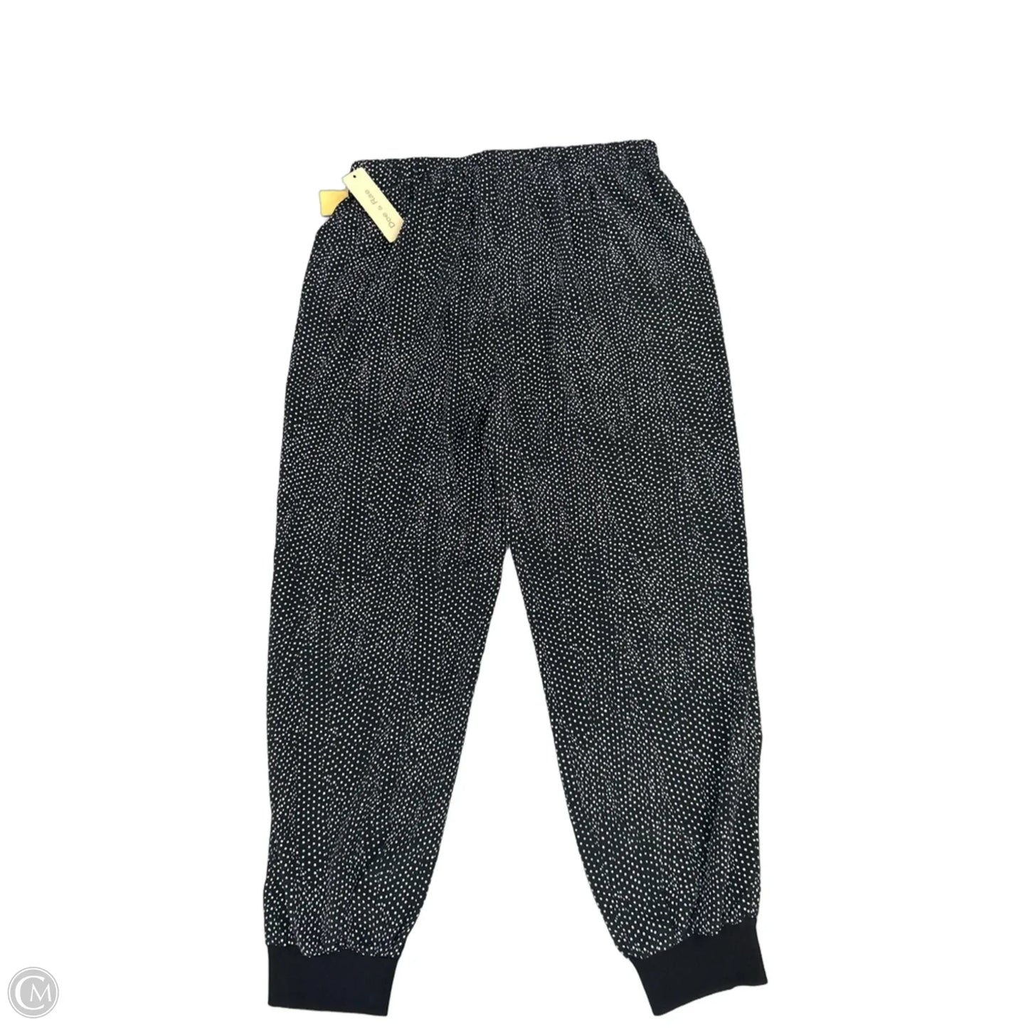 Pants Other By Doe & Rae In Black & White, Size: L