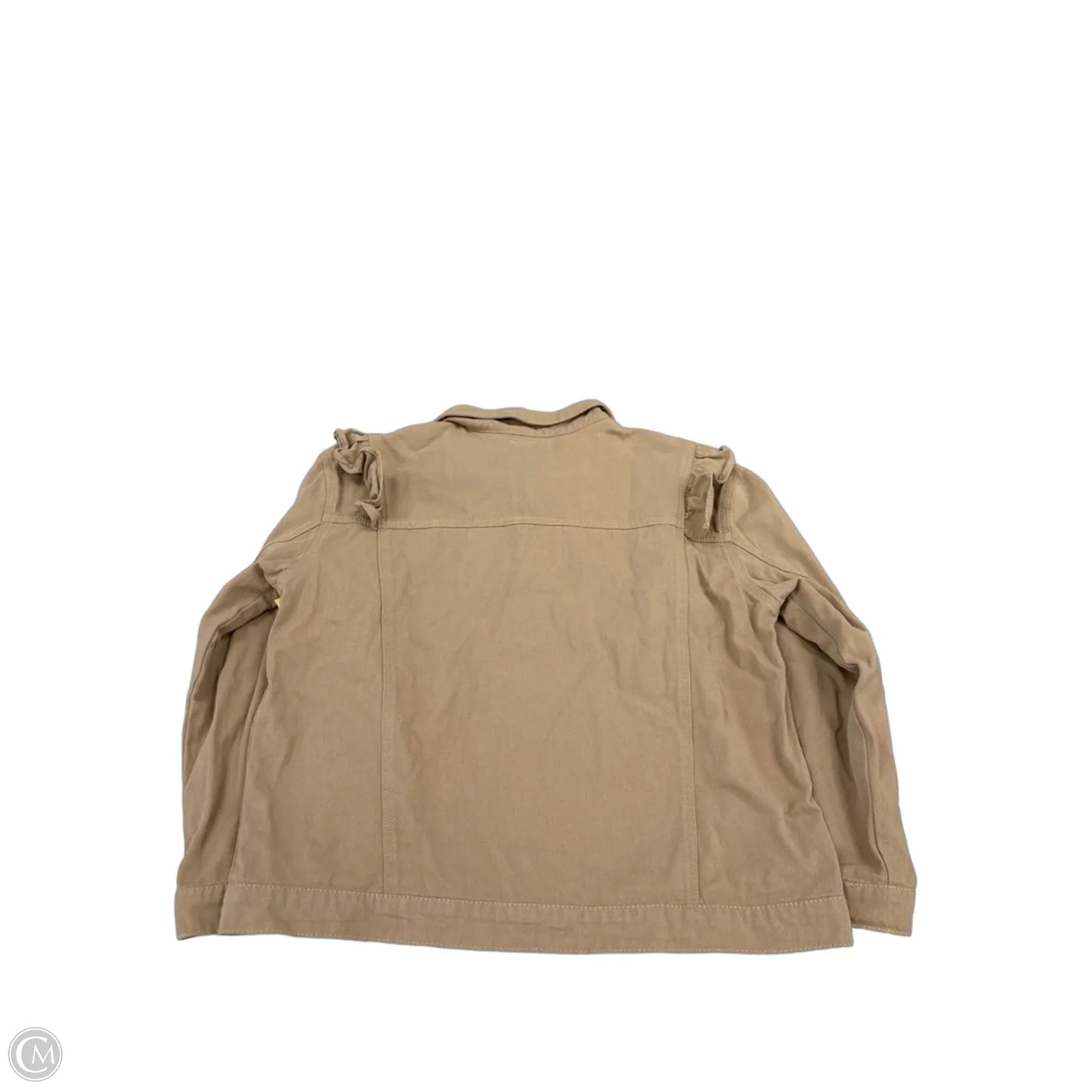 Jacket Denim By Hayden La In Tan, Size: M