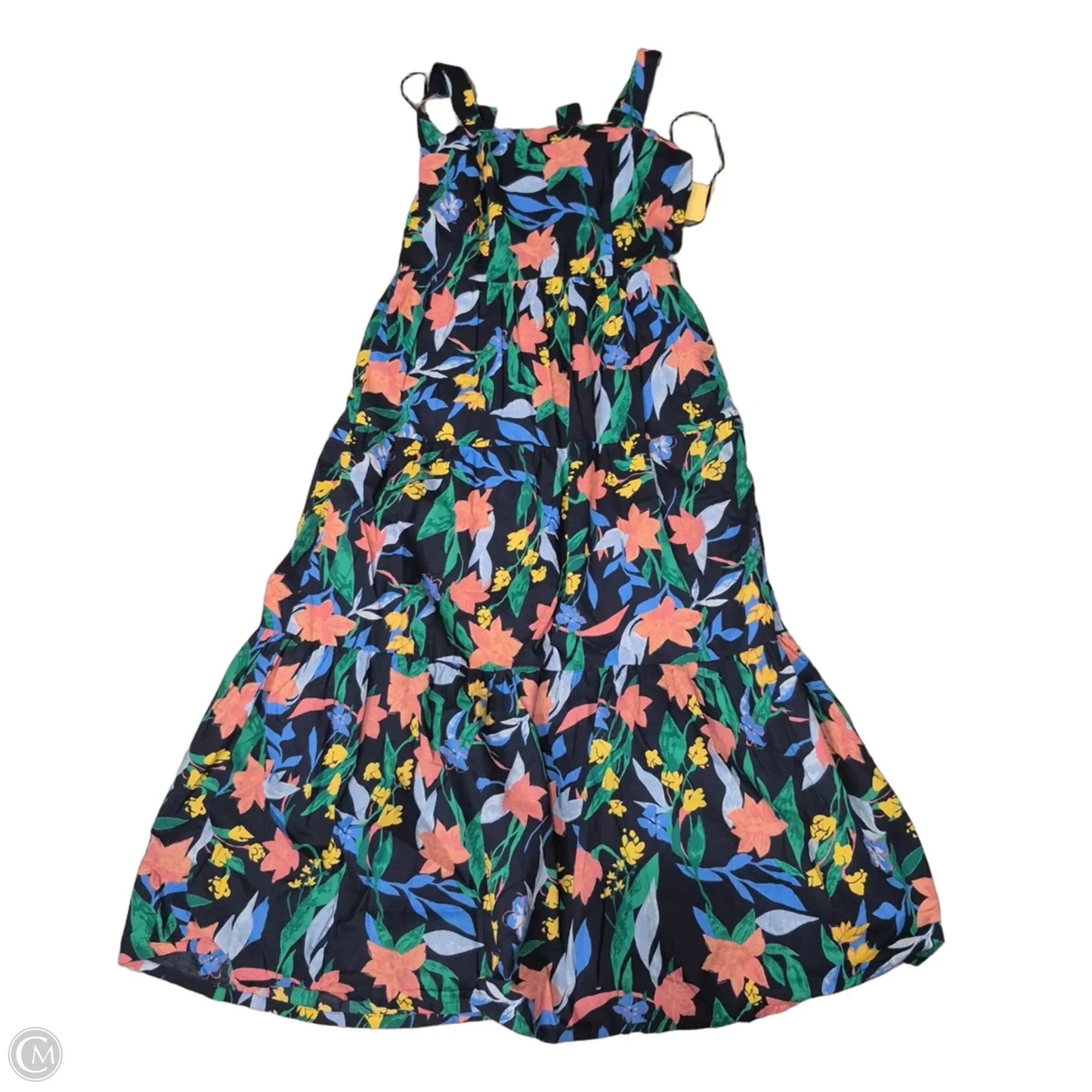 Dress Casual Midi By J. Crew In Floral Print, Size: M