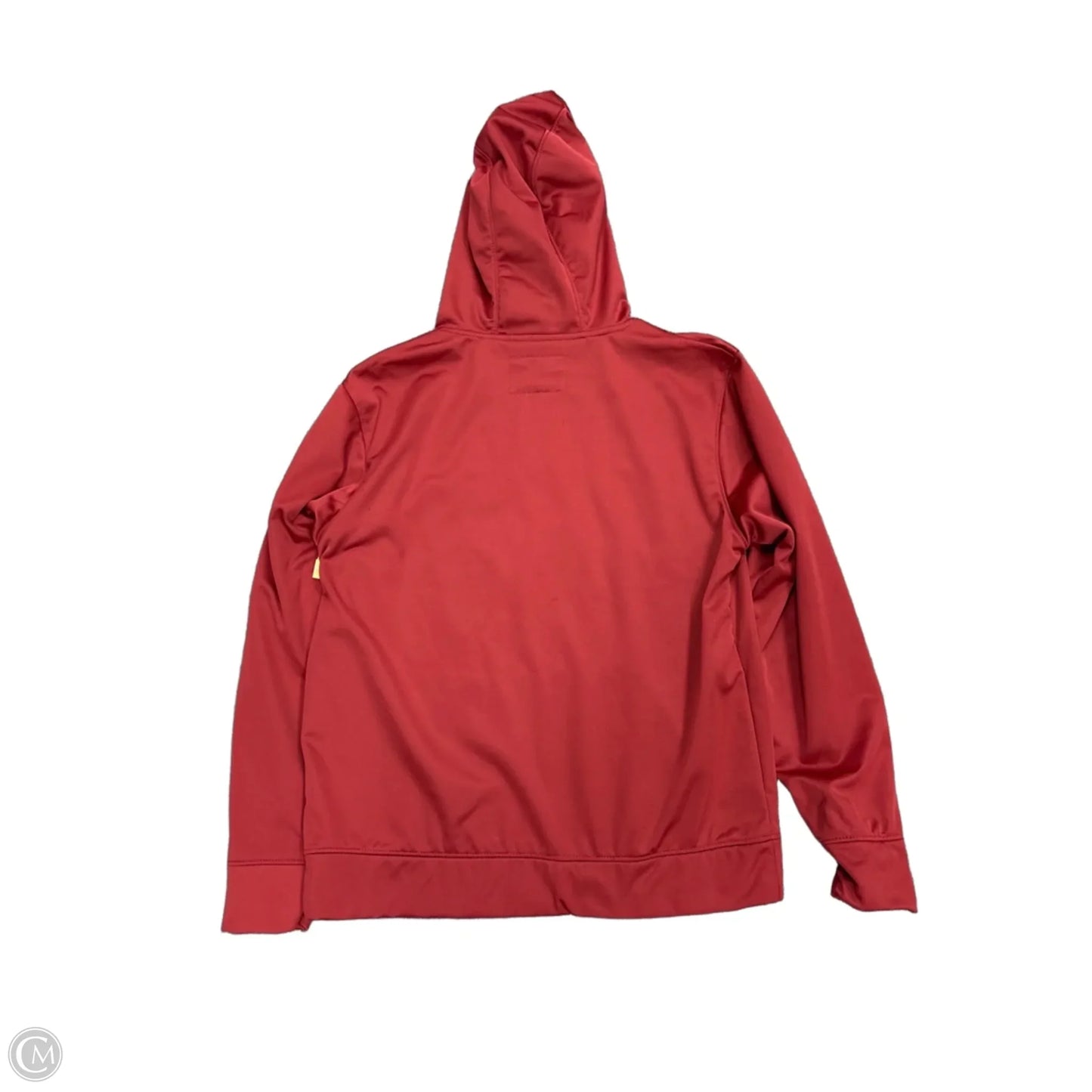 Athletic Sweatshirt Hoodie By Top Of The World In Red, Size: M