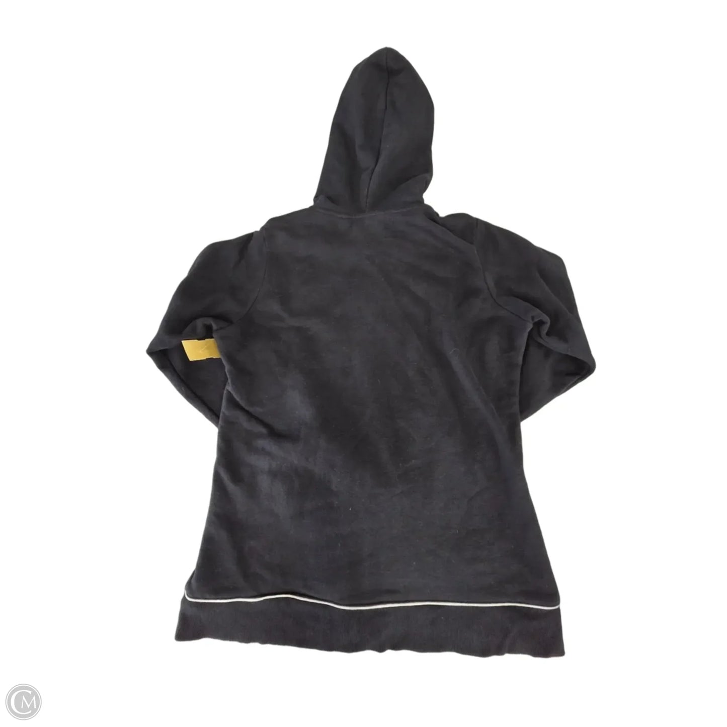 Sweatshirt Hoodie By Champion In Black, Size: L