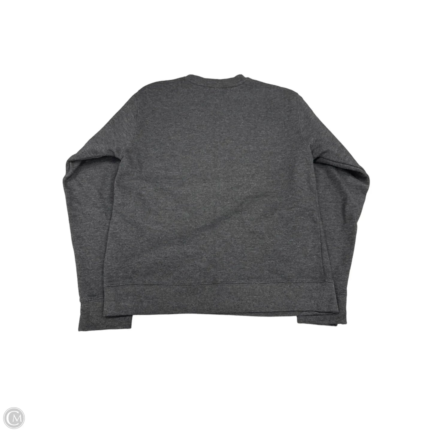 Sweatshirt Crewneck By Gildan In Grey, Size: S