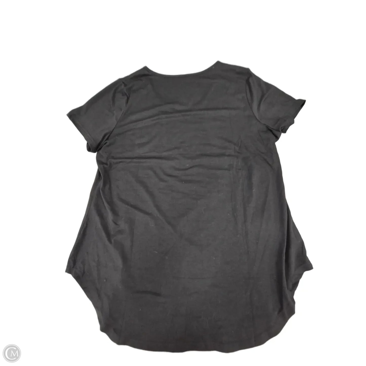 Top Short Sleeve By Cmf In Black, Size: Xl