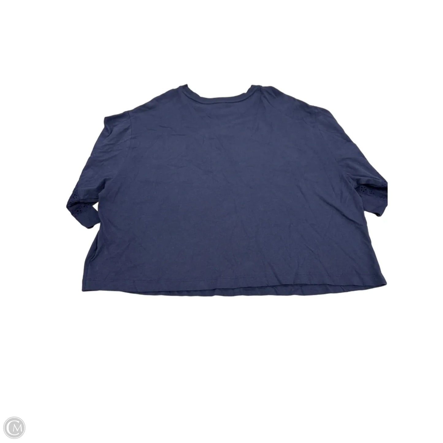 Top Short Sleeve By Old Navy In Navy, Size: 2x