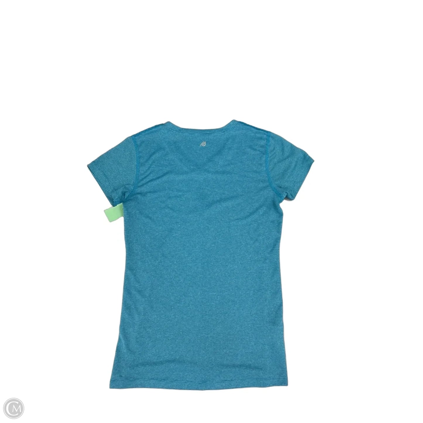 Athletic Top Short Sleeve By Eddie Bauer In Blue, Size: S