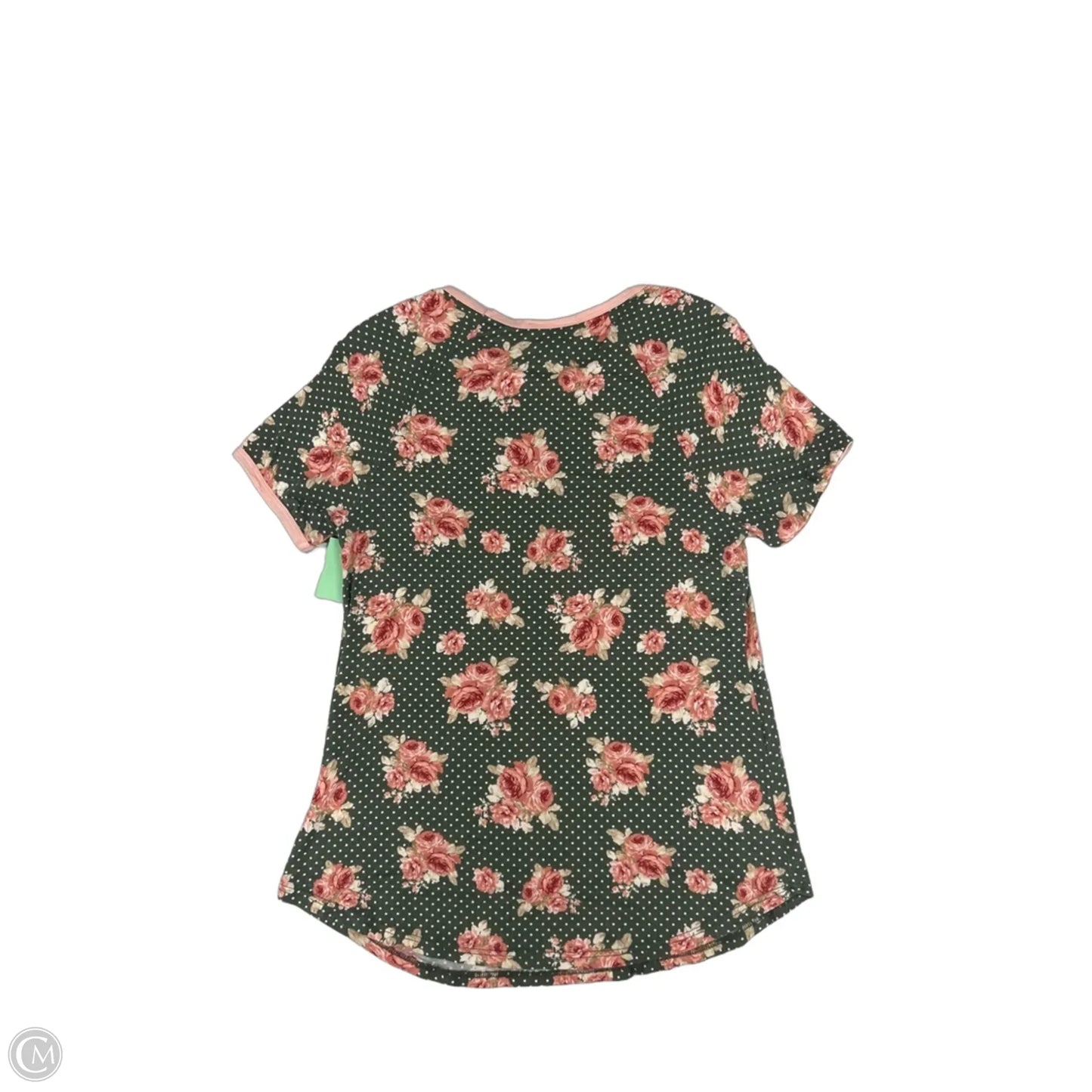 Top Short Sleeve By Modcloth In Green, Size: S