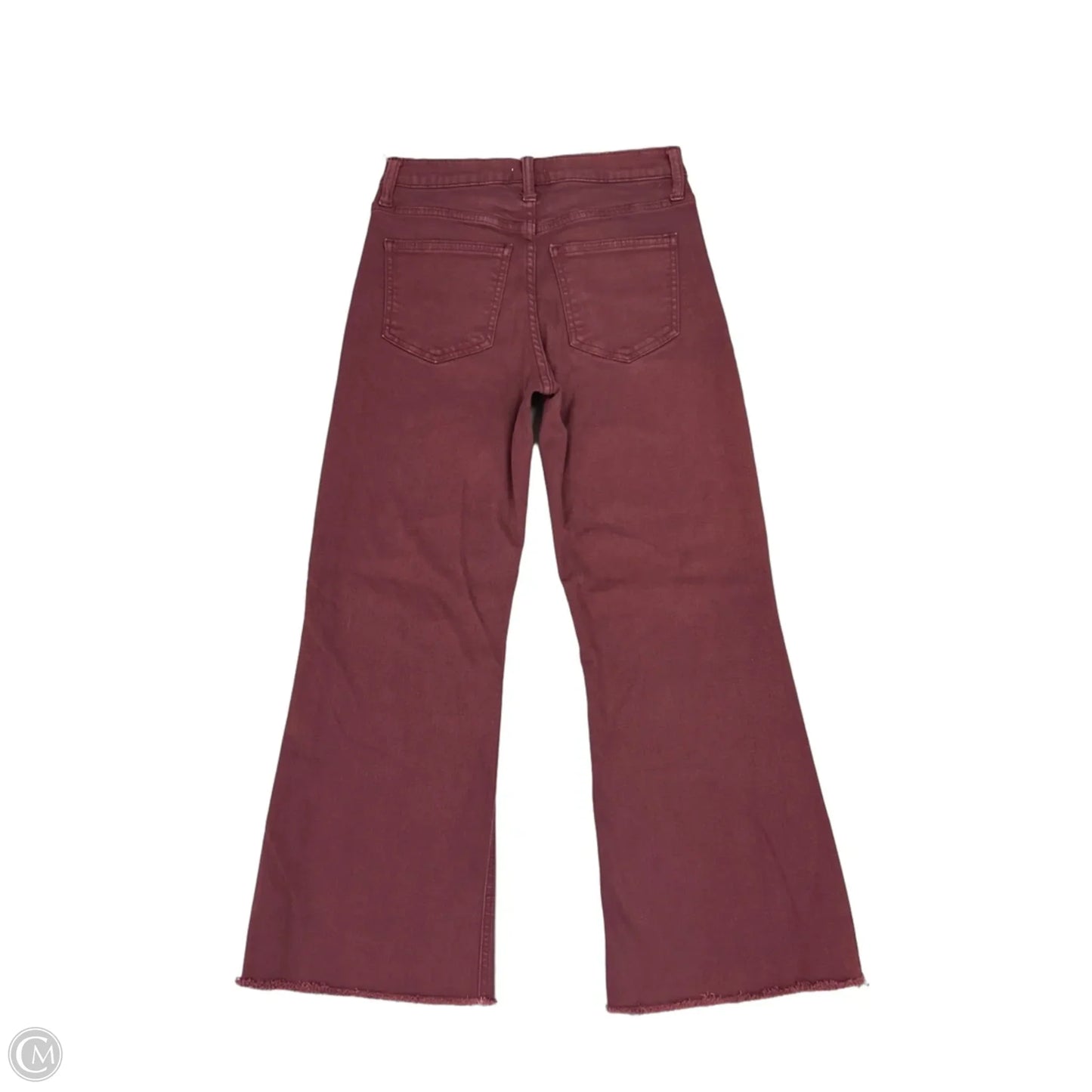 Jeans Flared By Sneak Peek In Red, Size: 4