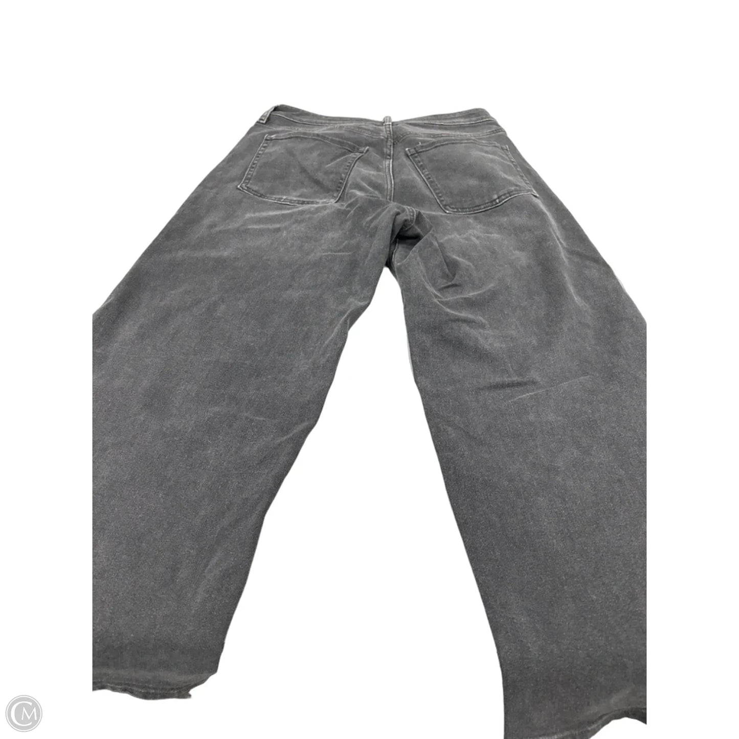 Jeans Wide Leg By Old Navy In Black Denim, Size: 8