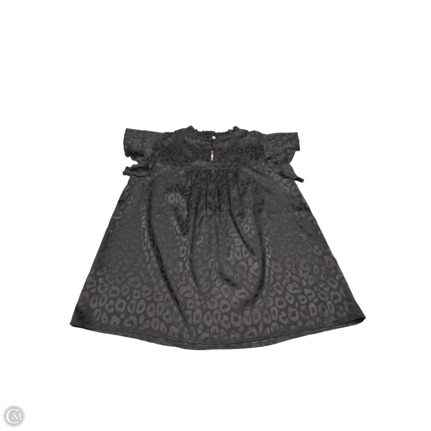 Top Short Sleeve By Jodifl In Black, Size: M