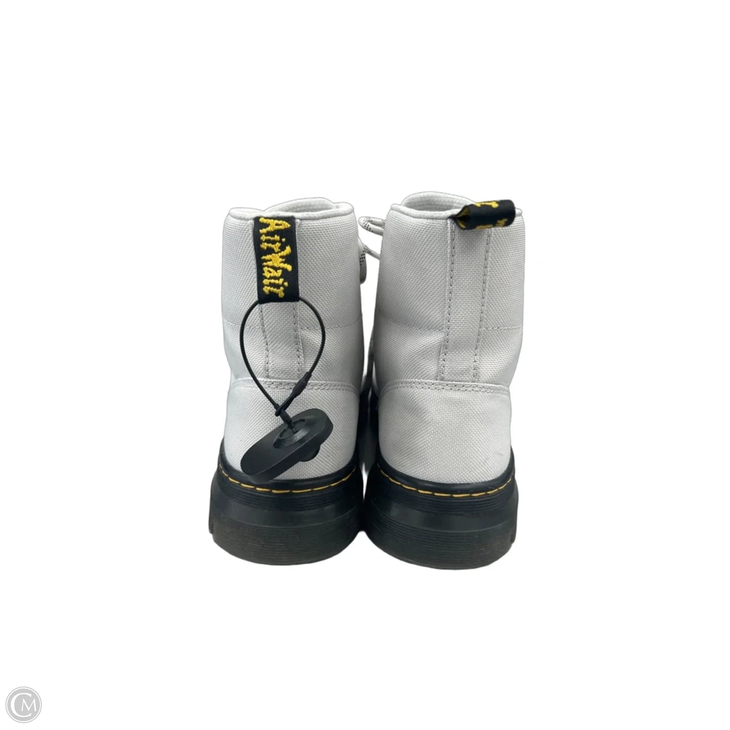 Boots Ankle Flats By Dr Martens In Grey, Size: 10