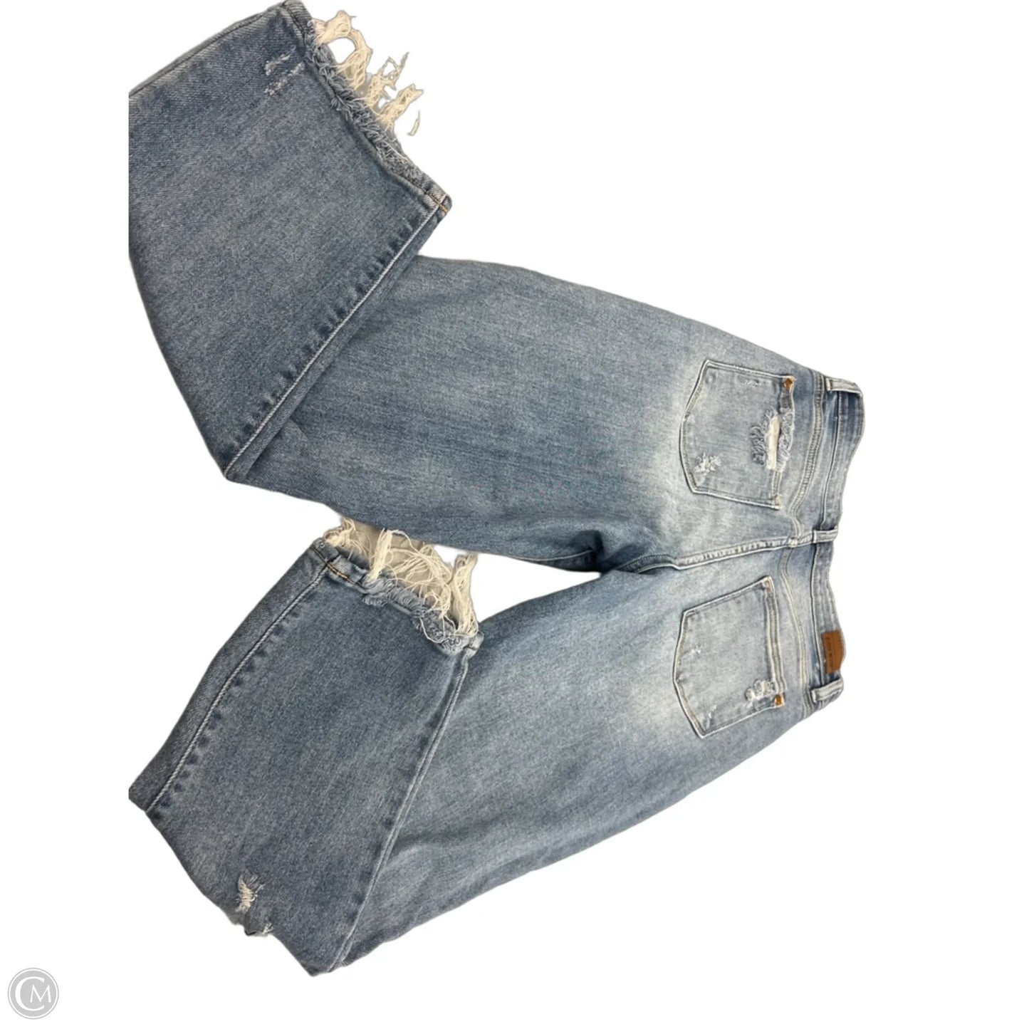 Jeans Straight By Judy Blue In Blue Denim, Size: 6