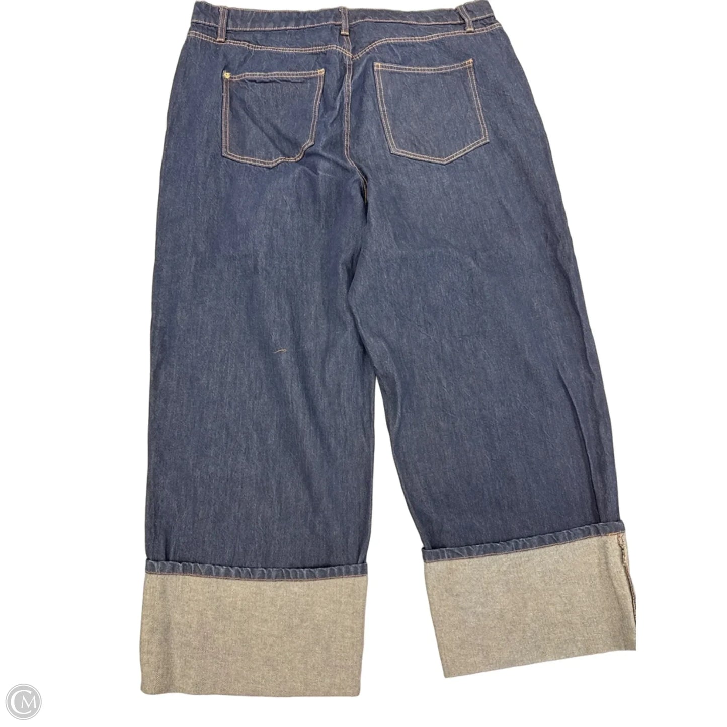 Jeans Designer By Kate Spade In Blue Denim, Size: 18