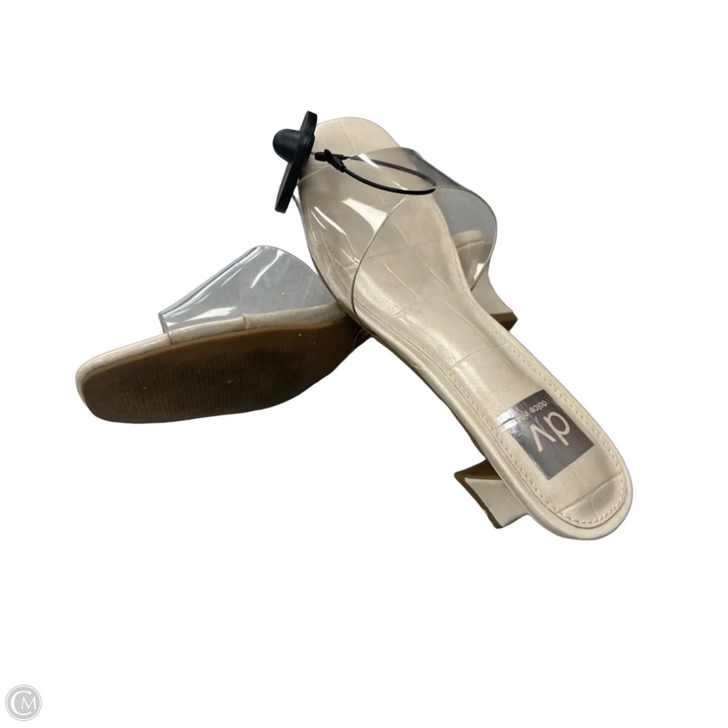 Sandals Heels Kitten By Dolce Vita In White, Size: 7