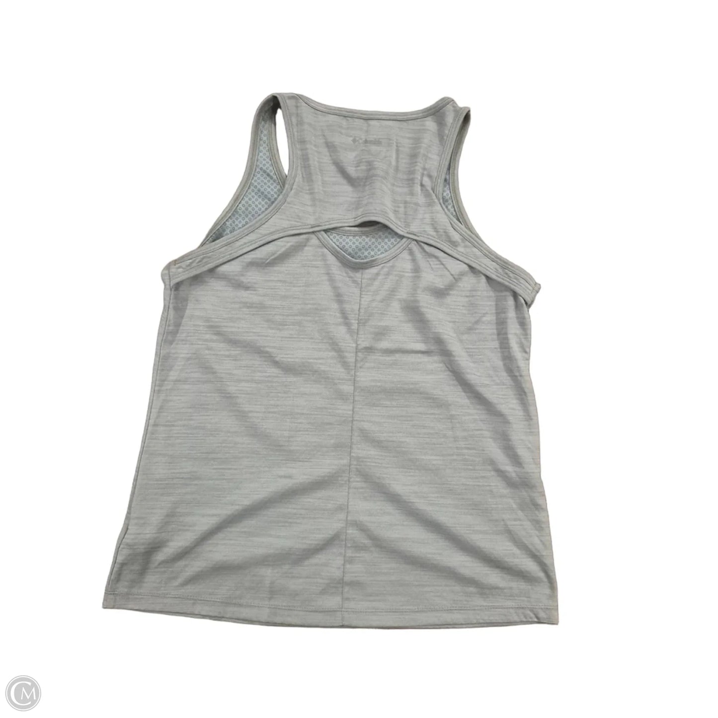 Athletic Tank Top By Columbia In Grey, Size: M