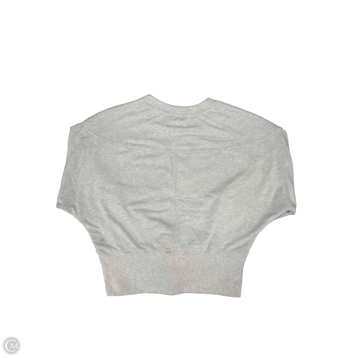 Sweatshirt Crewneck By Athleta In Beige, Size: M