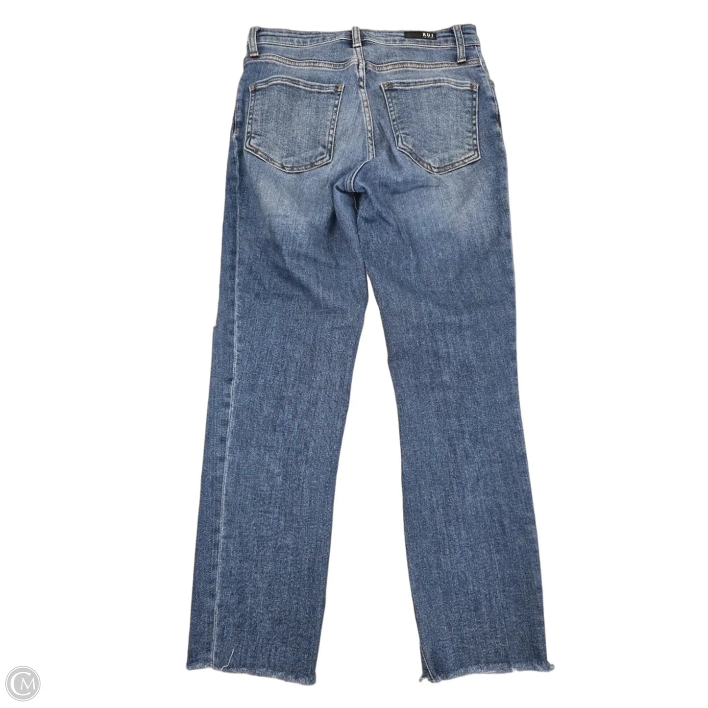 Jeans Straight By Kut In Blue Denim, Size: 6