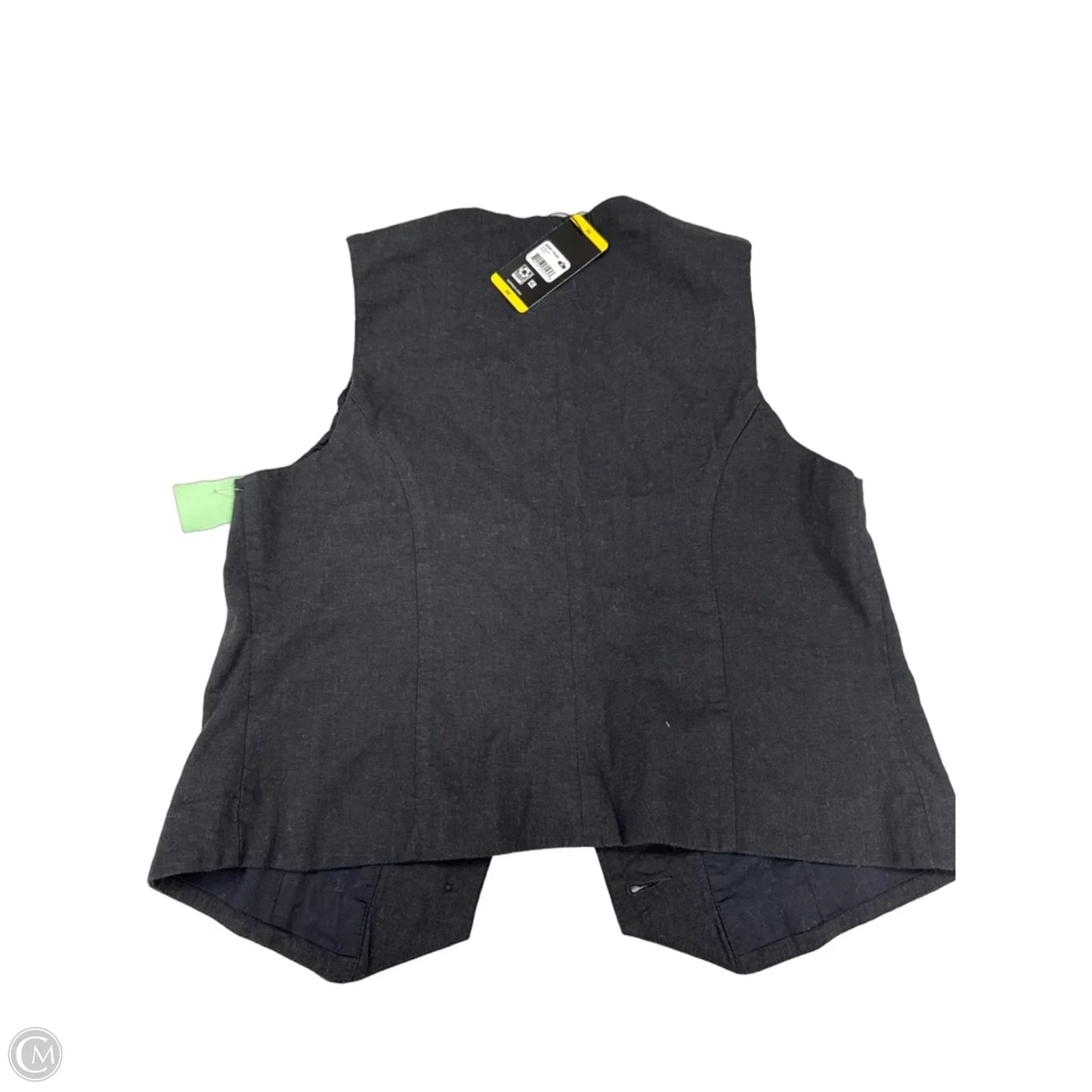 Vest Other By Express In Black, Size: M