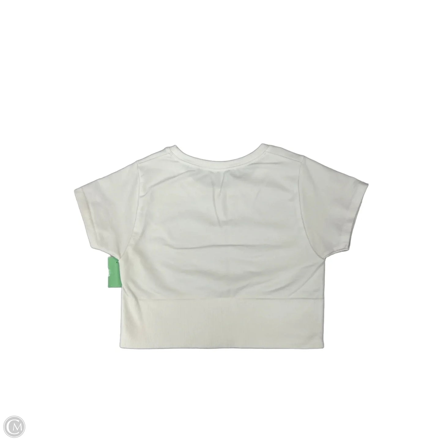 Athletic Top Short Sleeve By Offline In White, Size: S