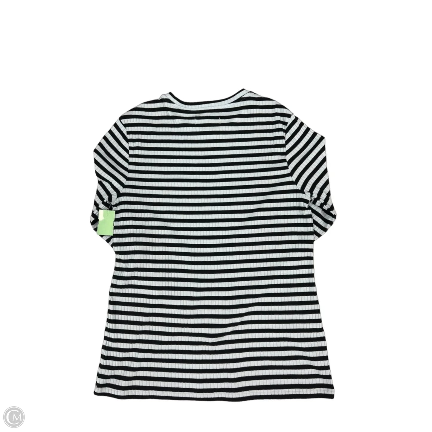 Top Long Sleeve By Philosophy In Striped Pattern, Size: L