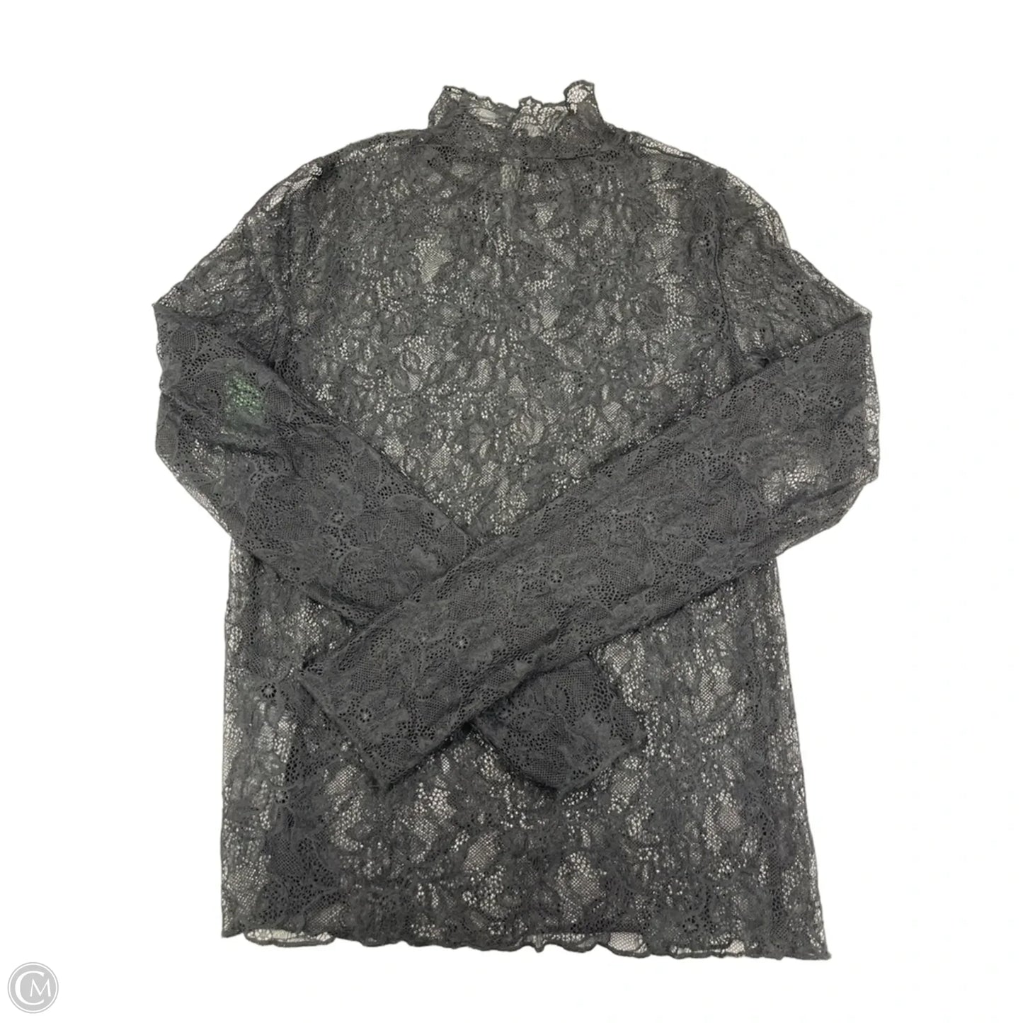 Top Long Sleeve Basic By Anthropologie In Black, Size: S