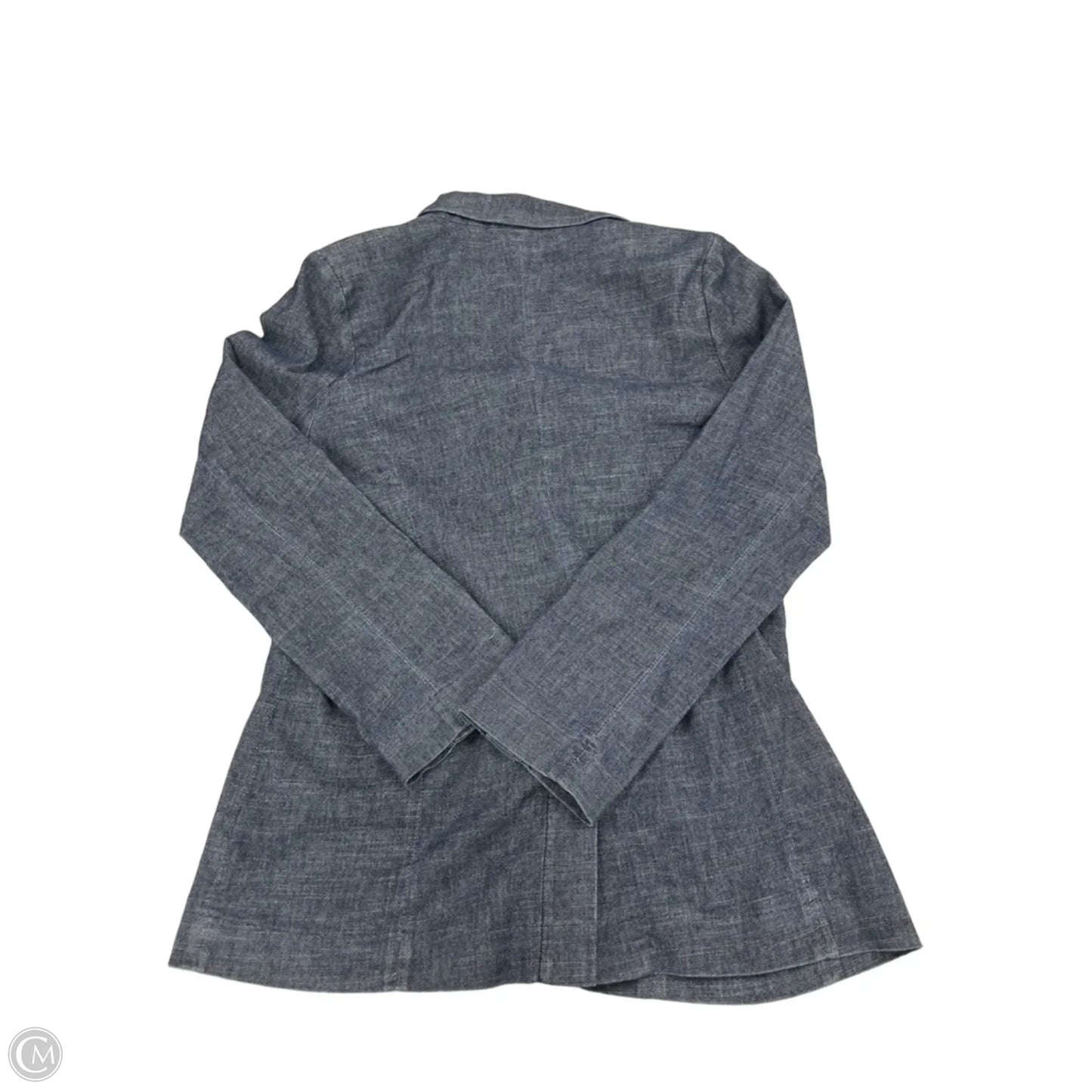 Blazer By Evereve In Blue Denim, Size: M