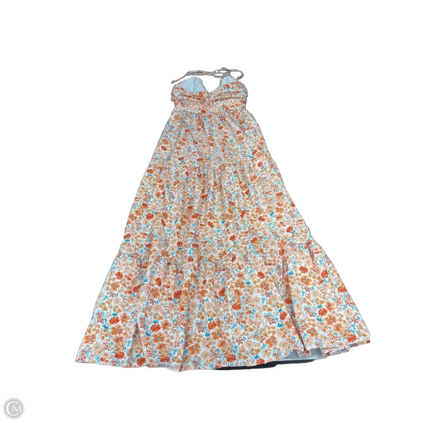 Dress Casual Maxi By Cmf In Orange, Size: S