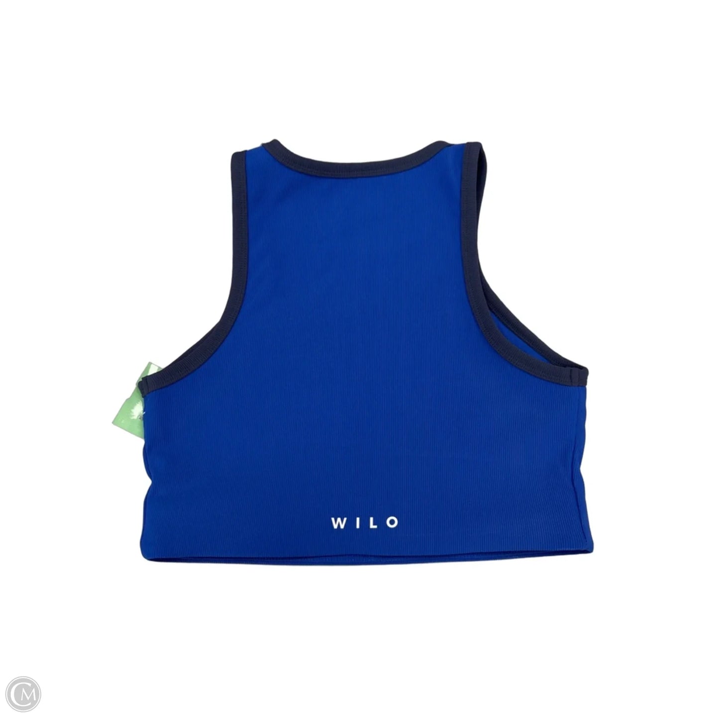 Athletic Tank Top By Wilo In Blue, Size: M