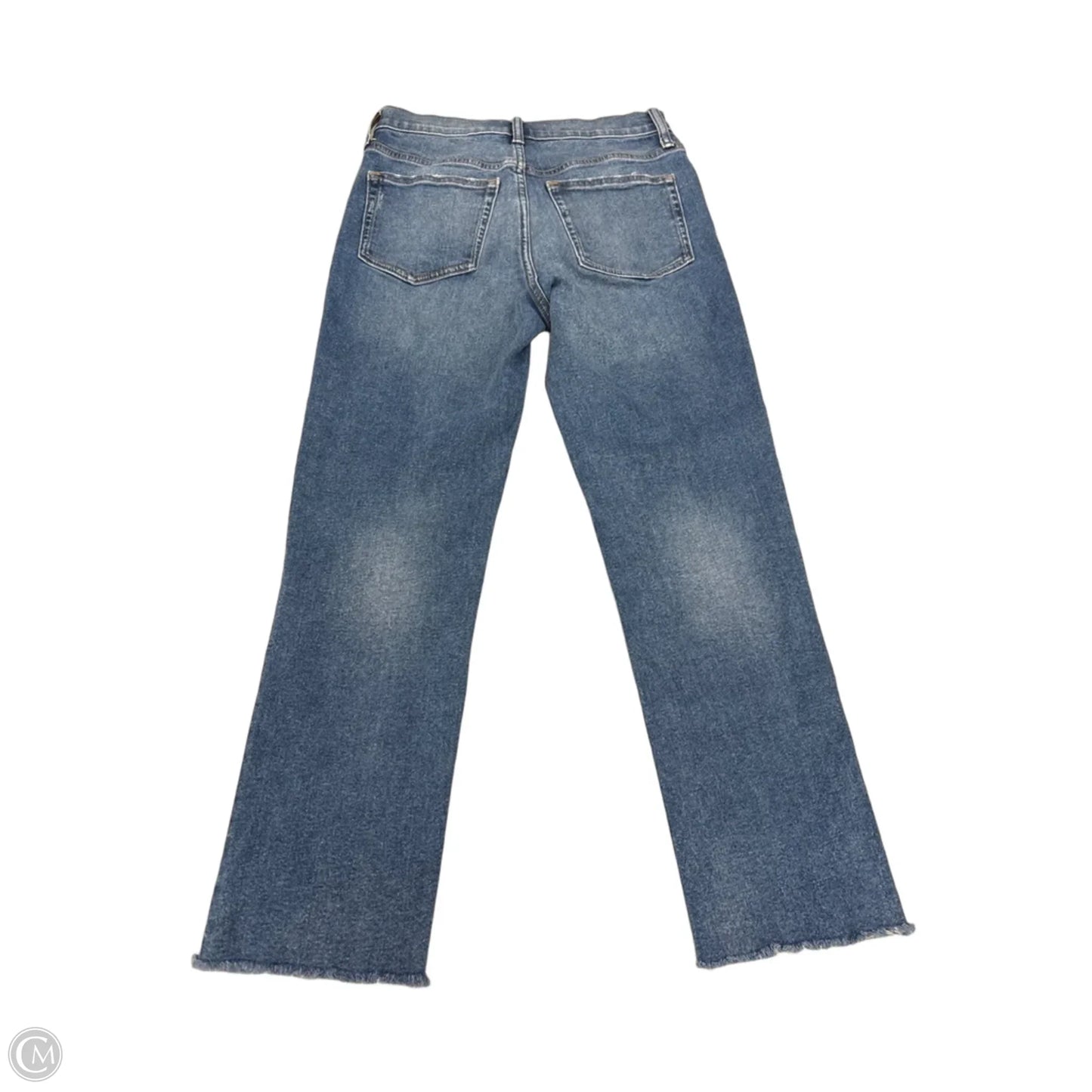 Jeans Straight By J. Crew In Blue Denim, Size: 2