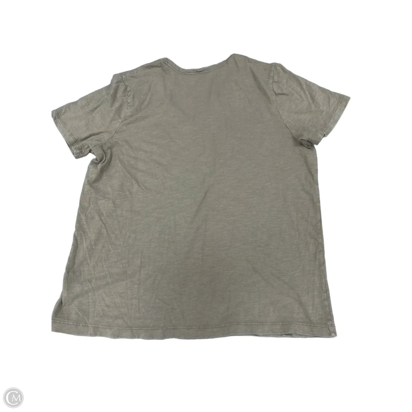 Top Short Sleeve By Universal Thread In Grey, Size: Xl