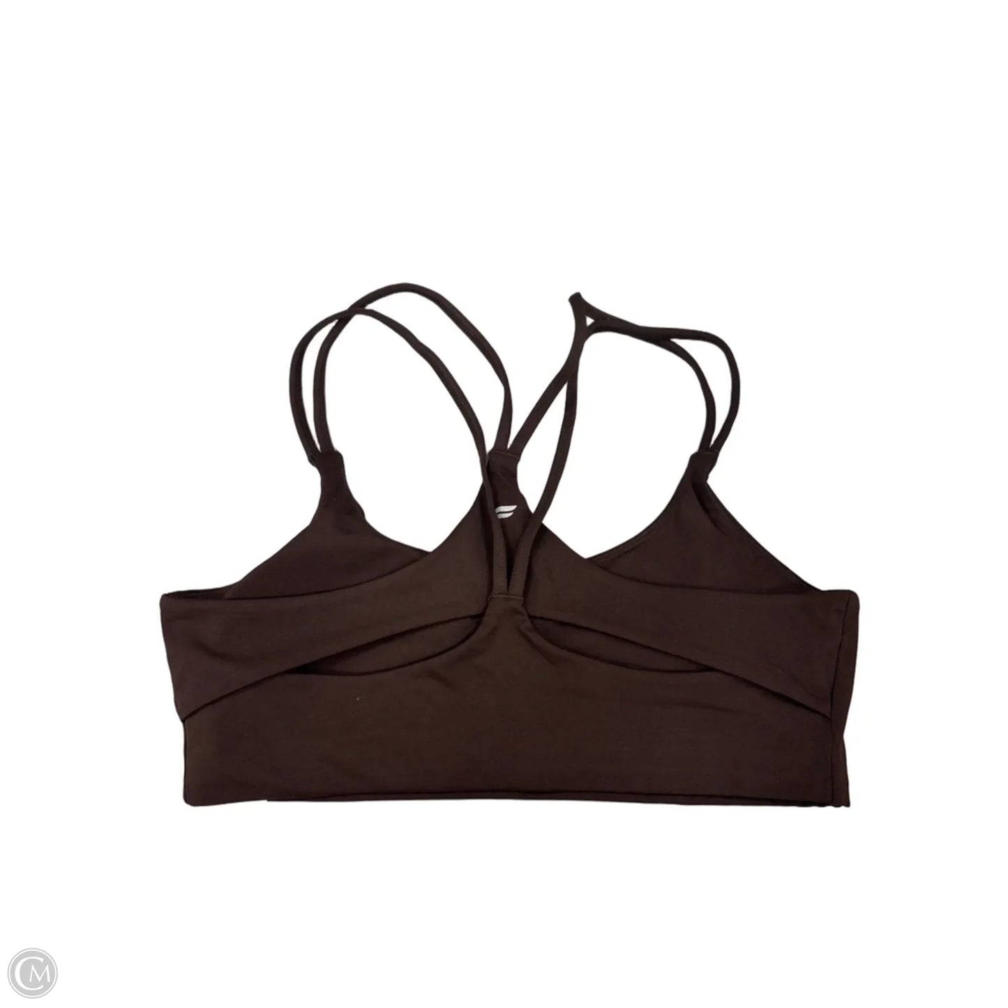 Athletic Bra By Fabletics In Brown, Size: L