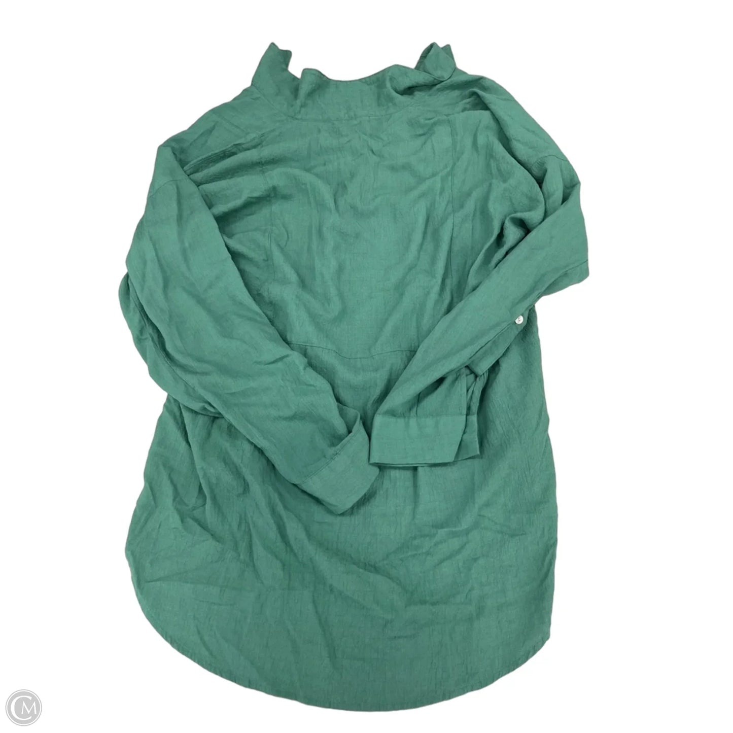 Top Long Sleeve By Jane And Delancey In Green, Size: M