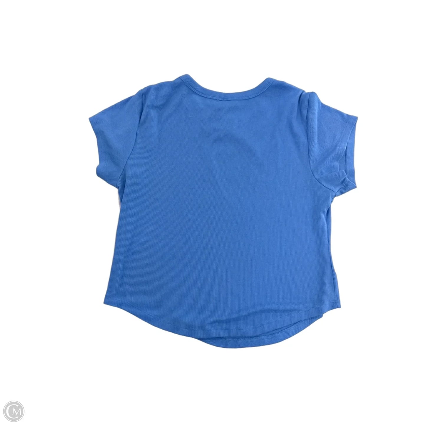 Top Short Sleeve By Old Navy In Blue, Size: L