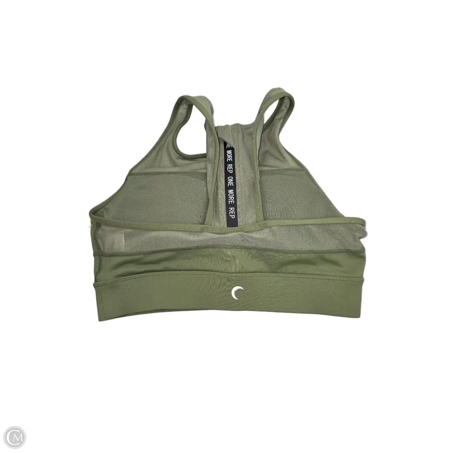 Athletic Bra By Zyia In Green, Size: M