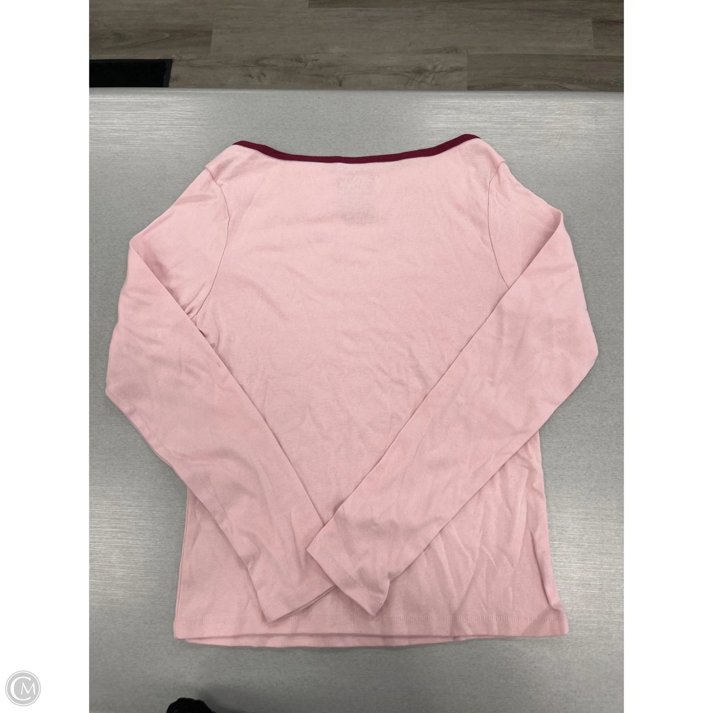 Top Long Sleeve By Cmf In Pink, Size: Xl