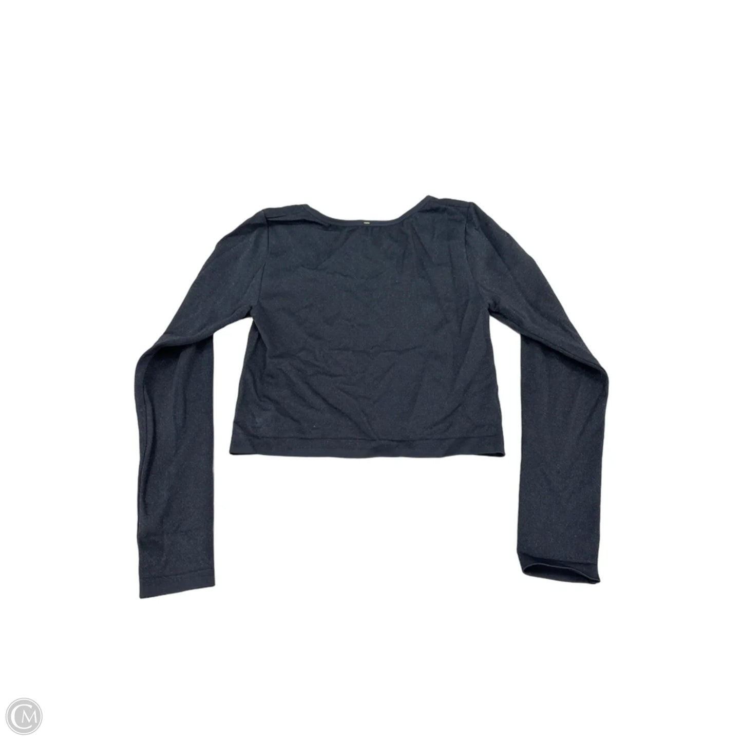 Athletic Top Long Sleeve Crewneck By All In Motion In Blue, Size: M