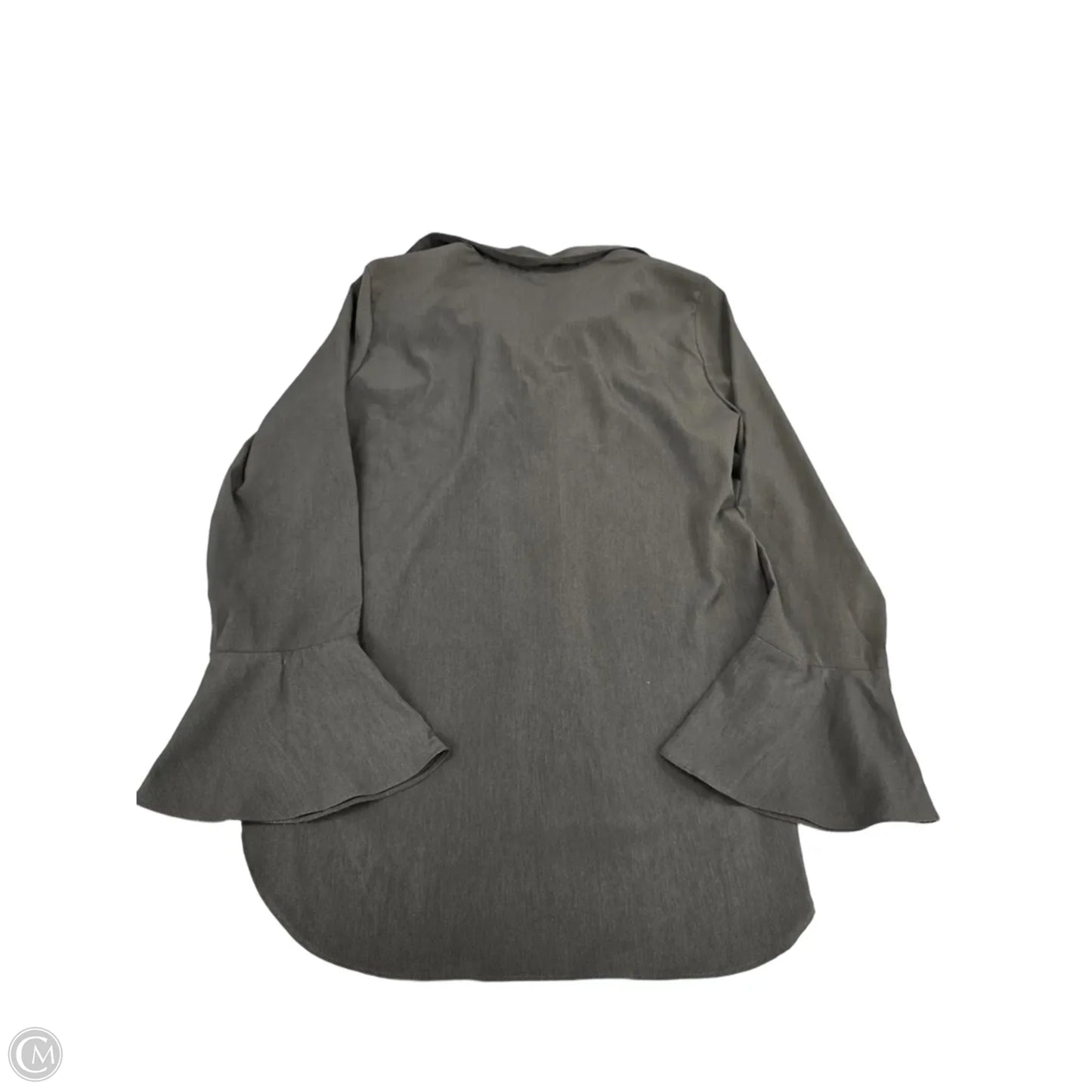 Top Long Sleeve By Relativity In Green, Size: S