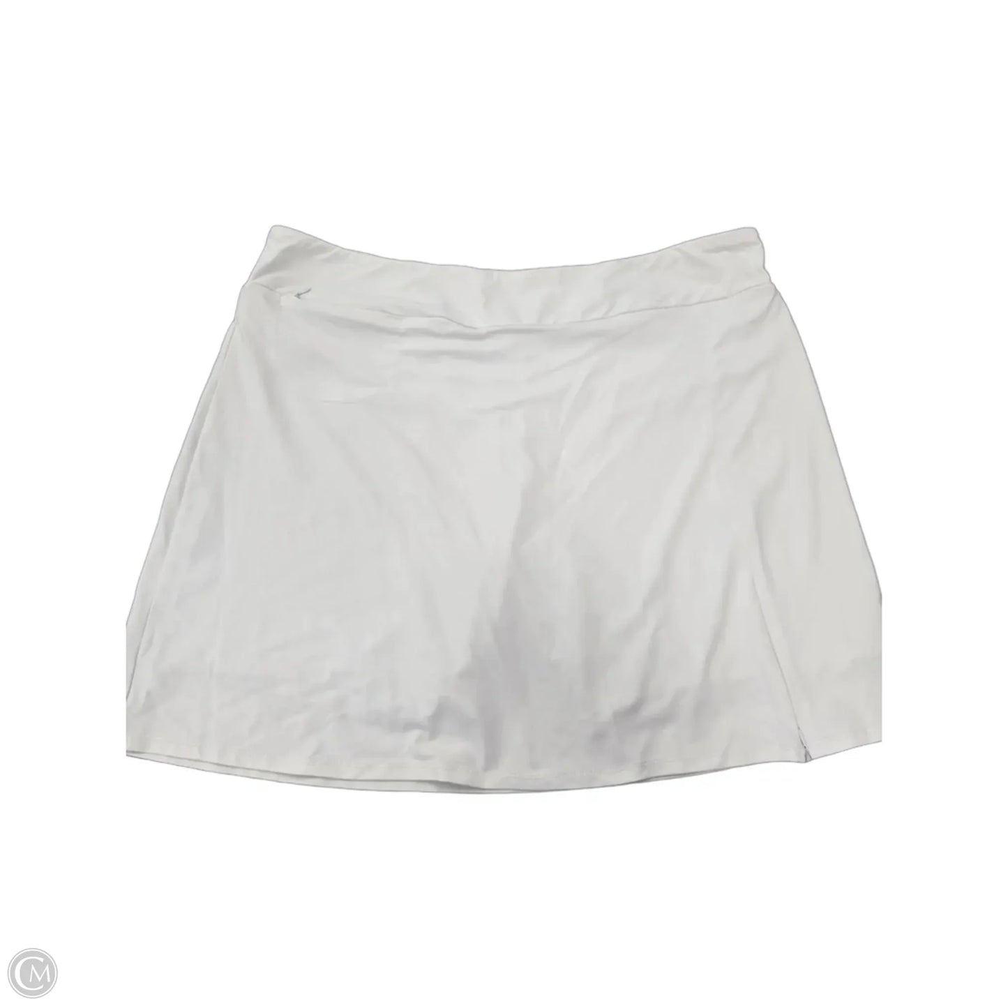 Athletic Skort By Lulu B In White, Size: 1x