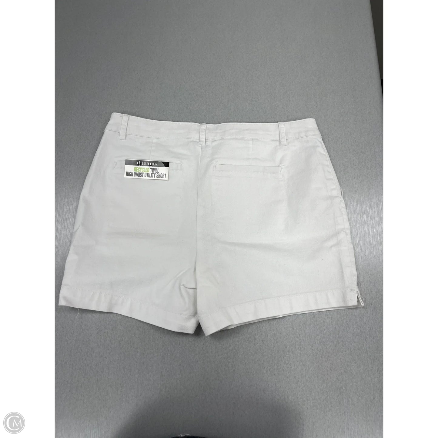 Shorts By D Jeans In White Denim, Size: 14