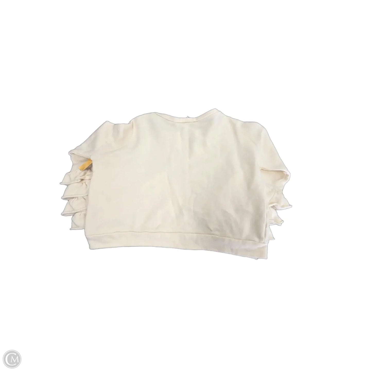 Top 3/4 Sleeve By Freeway In Cream, Size: M