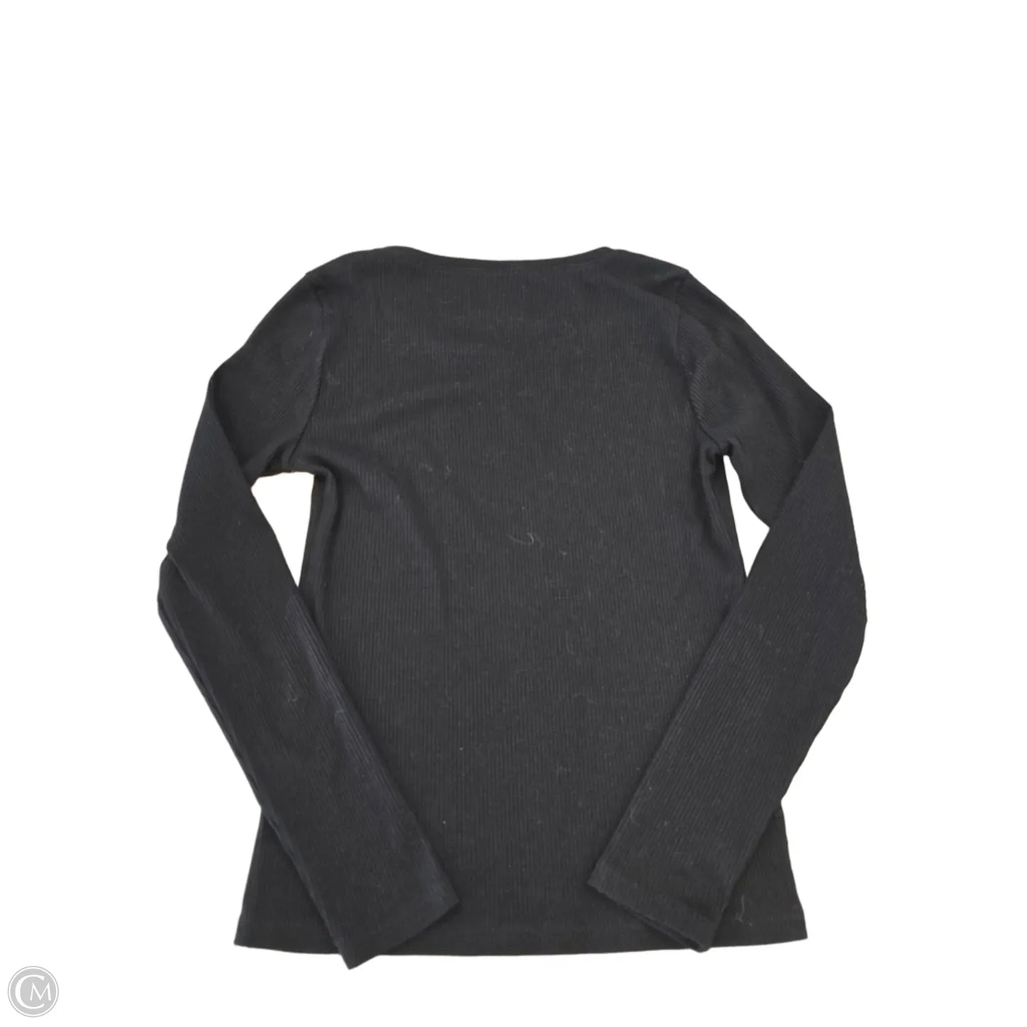 Top Long Sleeve By J. Crew In Black, Size: M